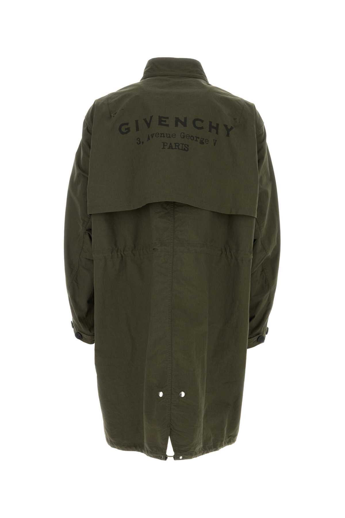 GIVENCHY PARKA For Men Exterior: 51% Cotton 49% Nylon