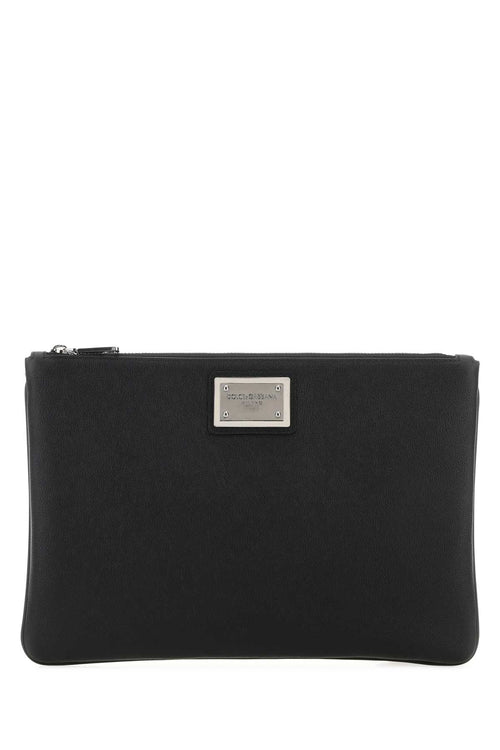 DOLCE & GABBANA BORSA For Men Exterior: 100% Calf 100% Nylon Lining: 100% Nylon Finishing: Ruthenium