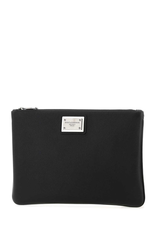 DOLCE & GABBANA BORSA For Men Exterior: 100% Calf 100% Nylon Lining: 100% Nylon Finishing: Ruthenium