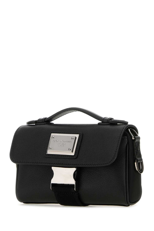 DOLCE & GABBANA BORSA For Men Exterior: 100% Lather 100% Fabric Lining: 100% Fabric Finishing: Silver metal