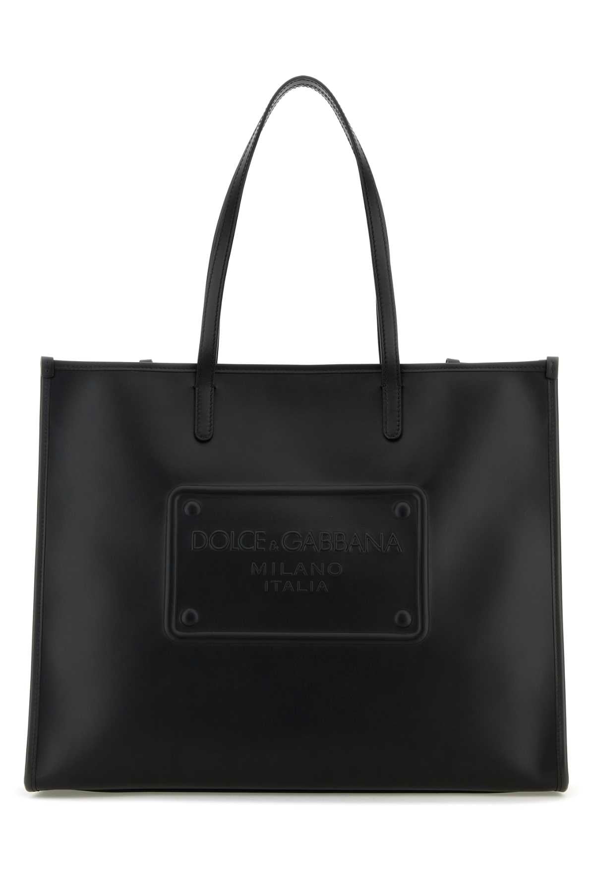 DOLCE & GABBANA TOTE For Men Exterior: 100% Calf Lining: 75% Cotton 15% Acrylic 10% Calf