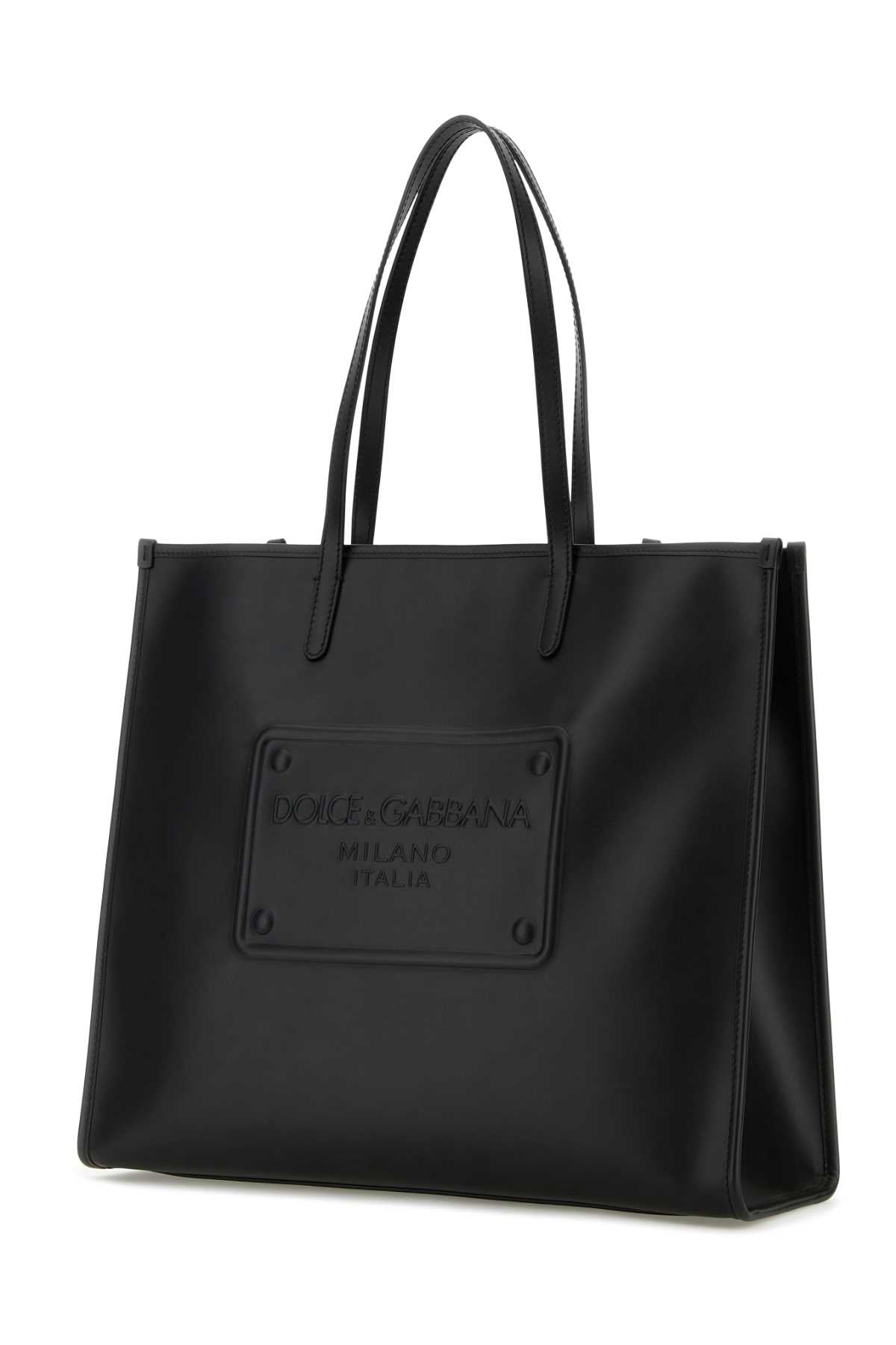 DOLCE & GABBANA TOTE For Men Exterior: 100% Calf Lining: 75% Cotton 15% Acrylic 10% Calf