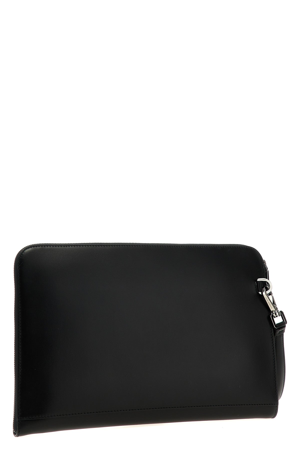 DOLCE & GABBANA Large plaque pouch For Men 100% calfskin leather (Bos Taurus)