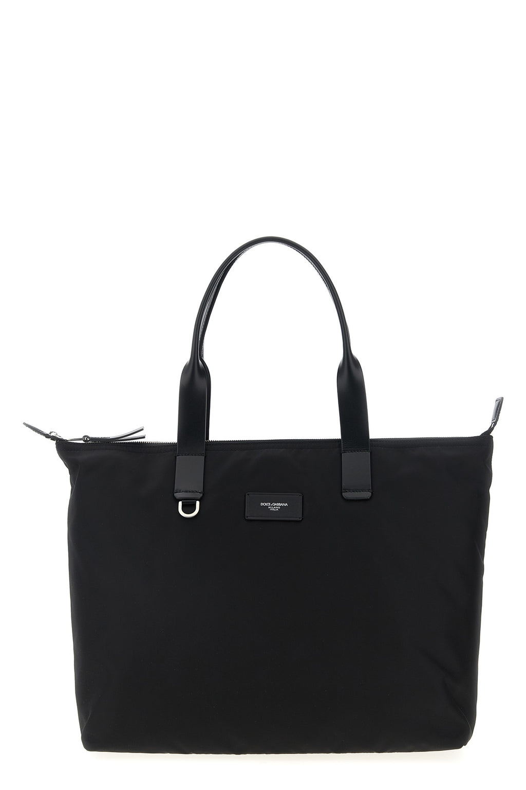 DOLCE & GABBANA Media logo patch shopping bag For Men 78% polyamide 14% lh 8% acrylic