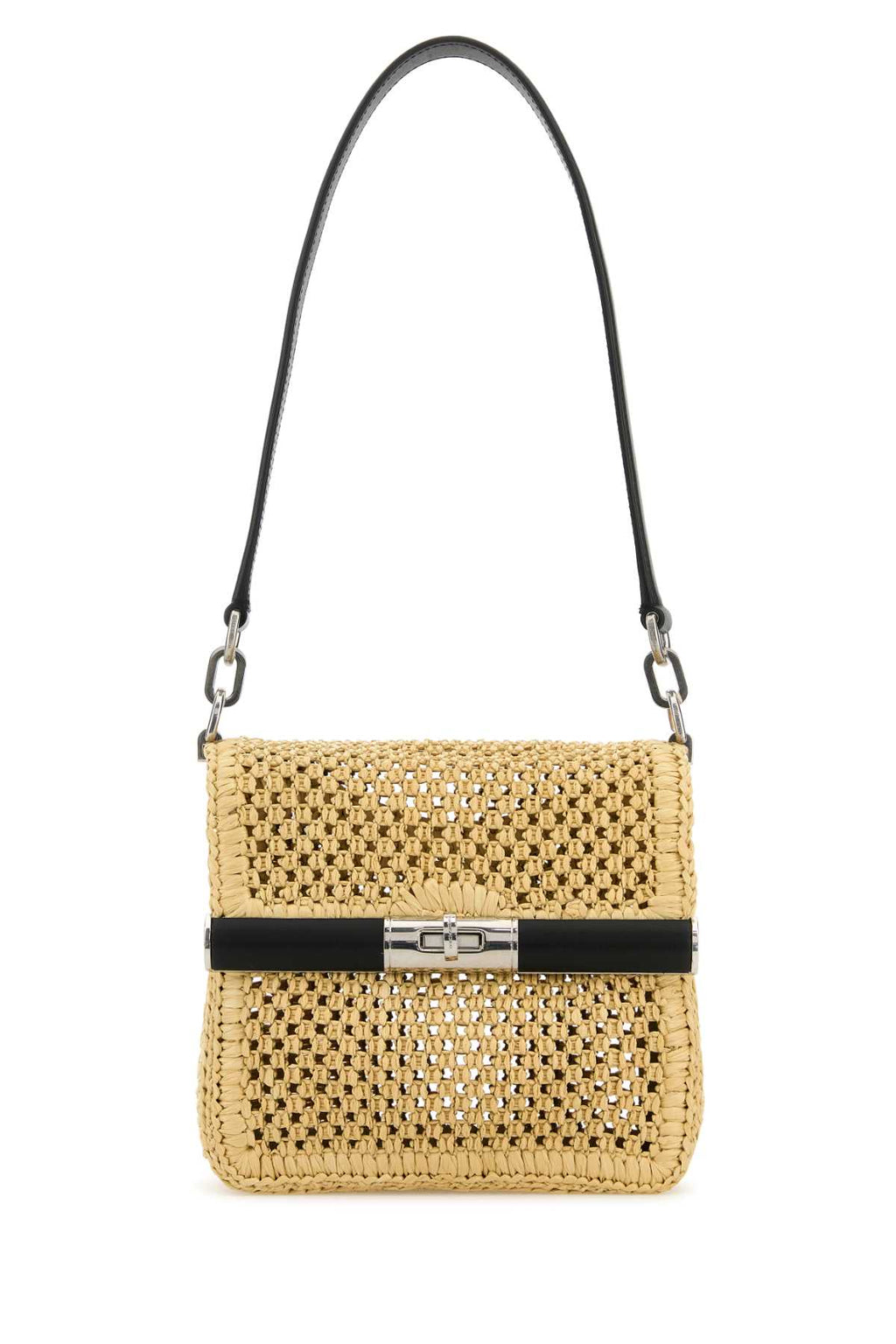 DOLCE & GABBANA BORSE A TRACOLLA For Men Exterior: 100% Raffia Finishing: Silver metal