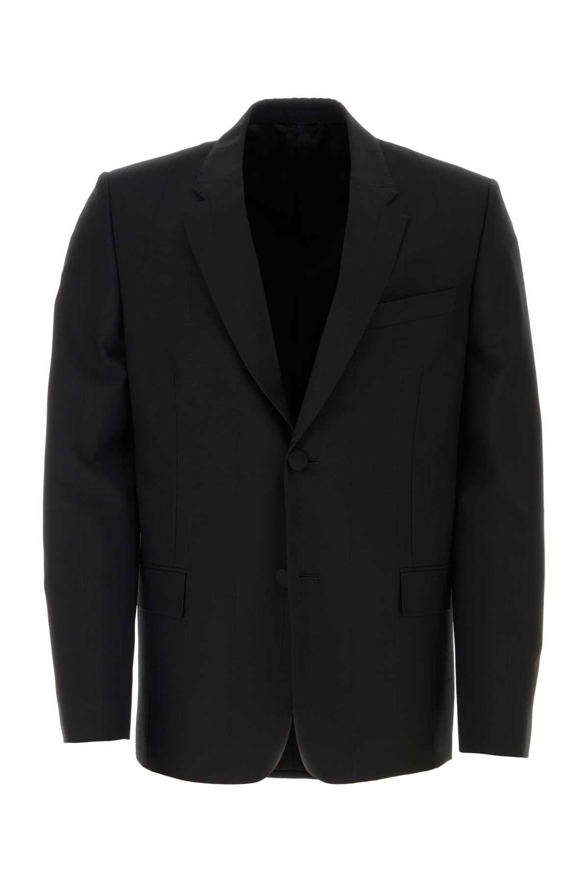 GIVENCHY JACKET For Men Exterior: 96% Wool 1% Viscose 1% Polyester 1% Nylon 1% Elastane Lining: 100% Cupro