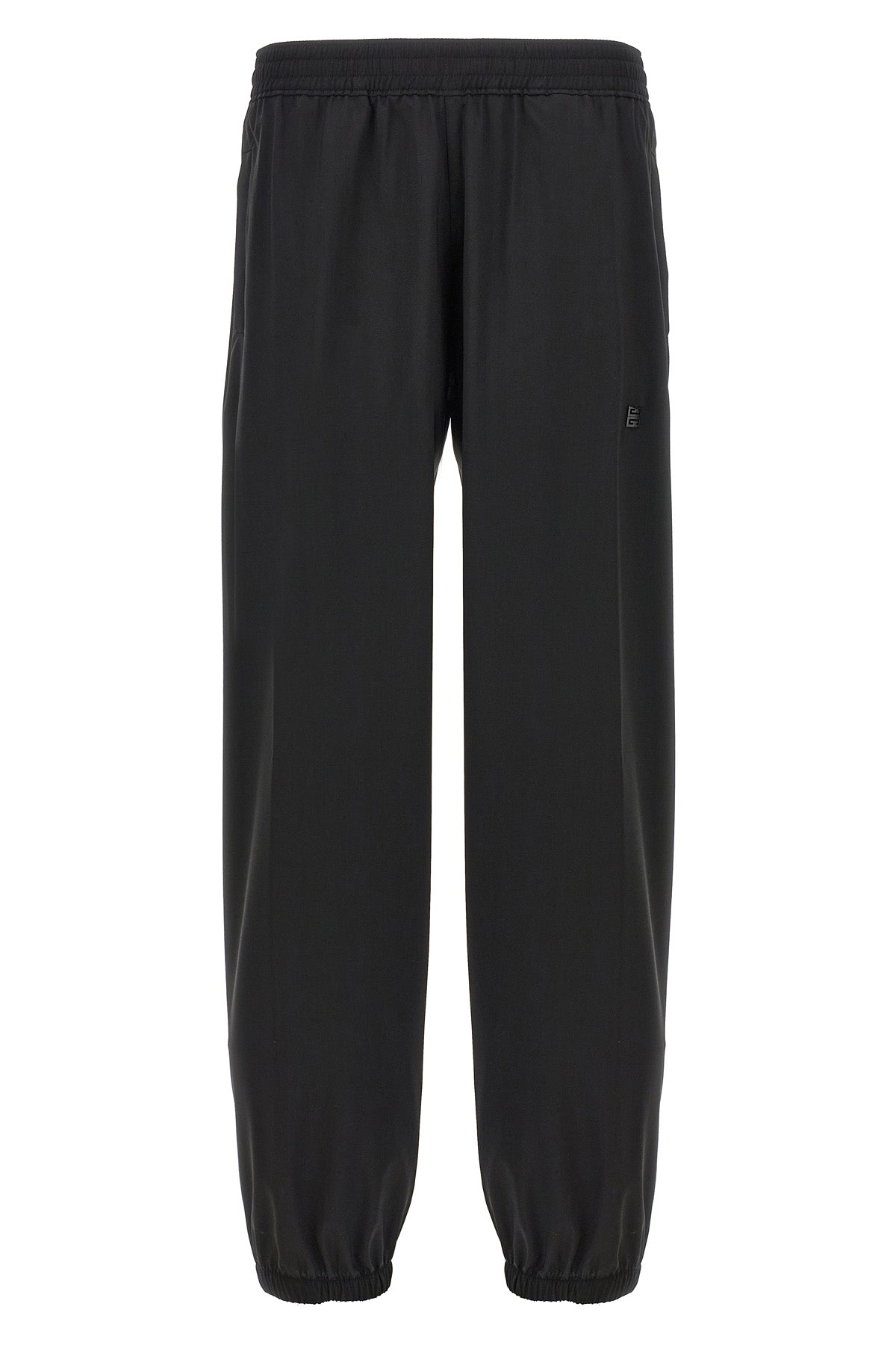 GIVENCHY Logo placcetta pants For Men 100% virgin wool