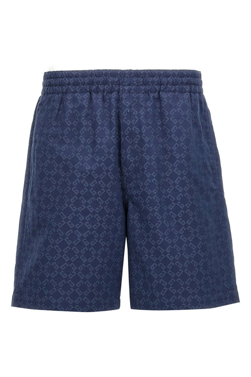 GIVENCHY 'Monogram' bermuda shorts For Men 82% cotton 18% viscose