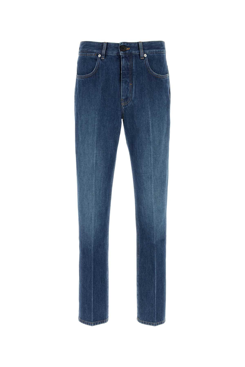 GIVENCHY STRAIGHT FIT DENIM PANTS For Men Exterior: 100% Cotton