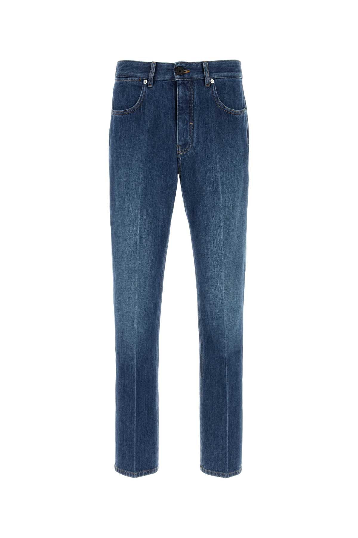 GIVENCHY STRAIGHT FIT DENIM PANTS For Men Exterior: 100% Cotton