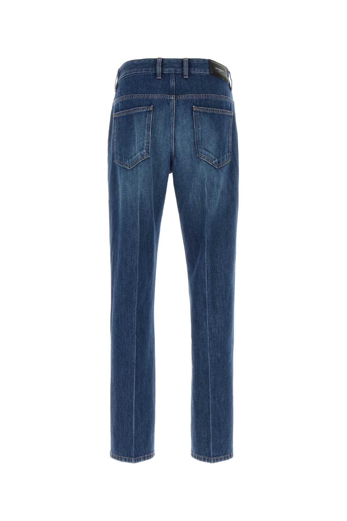 GIVENCHY STRAIGHT FIT DENIM PANTS For Men Exterior: 100% Cotton