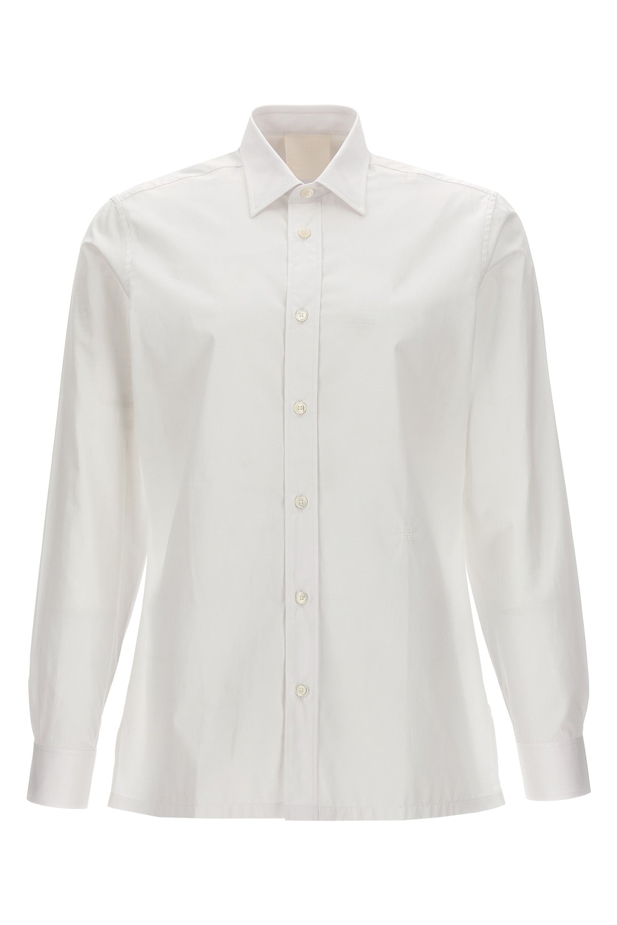 GIVENCHY Logo embroidery shirt For Men 100% cotton