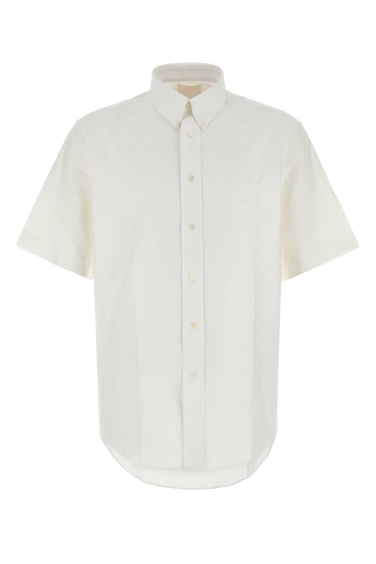 GIVENCHY SHORT SLEEVE SHIRT CUSTOM FIT For Men Exterior: 100% Cotton