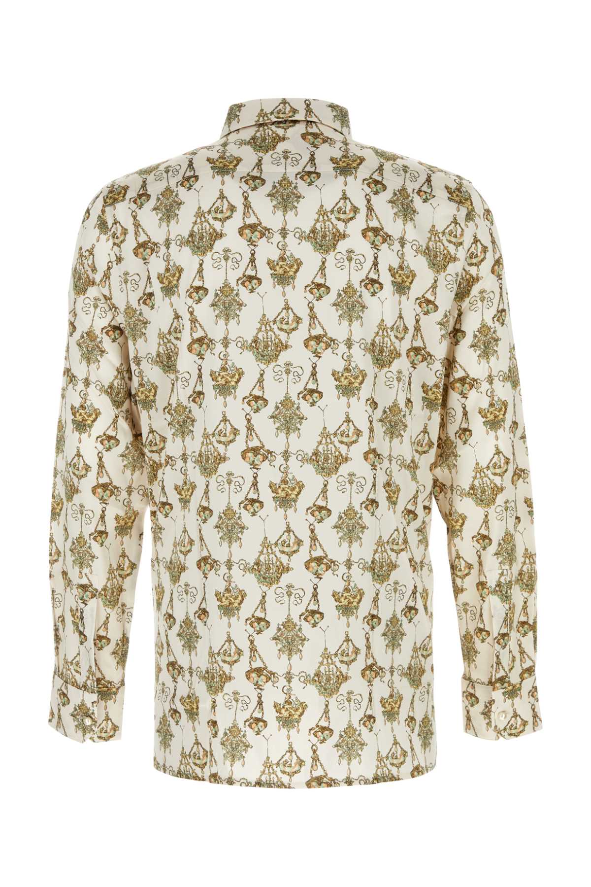 GIVENCHY TIGHT FIT SHIRT For Men Exterior: 93% Silk 7% Elastane