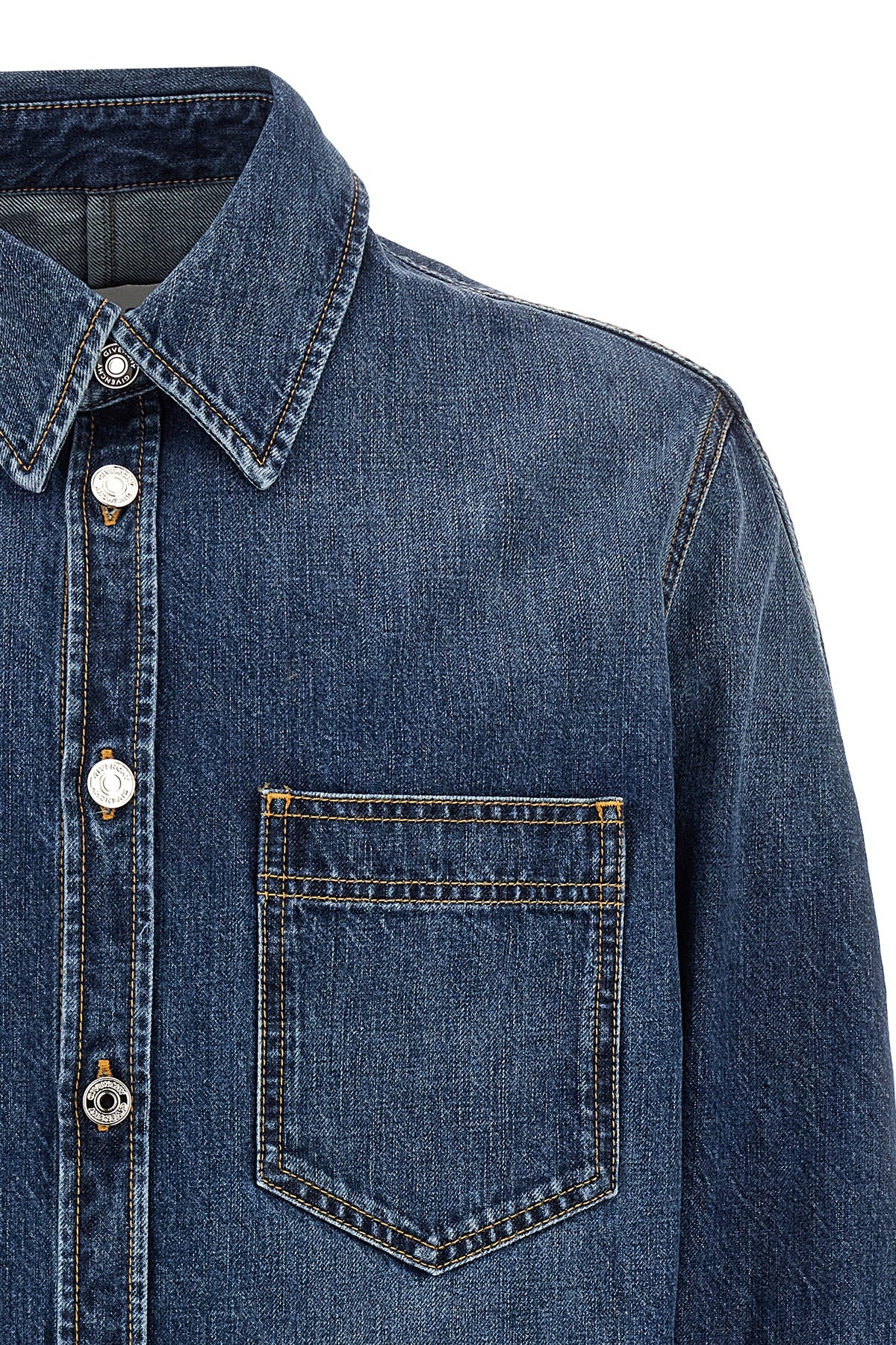 GIVENCHY Denim overshirt For Men 100% cotton
