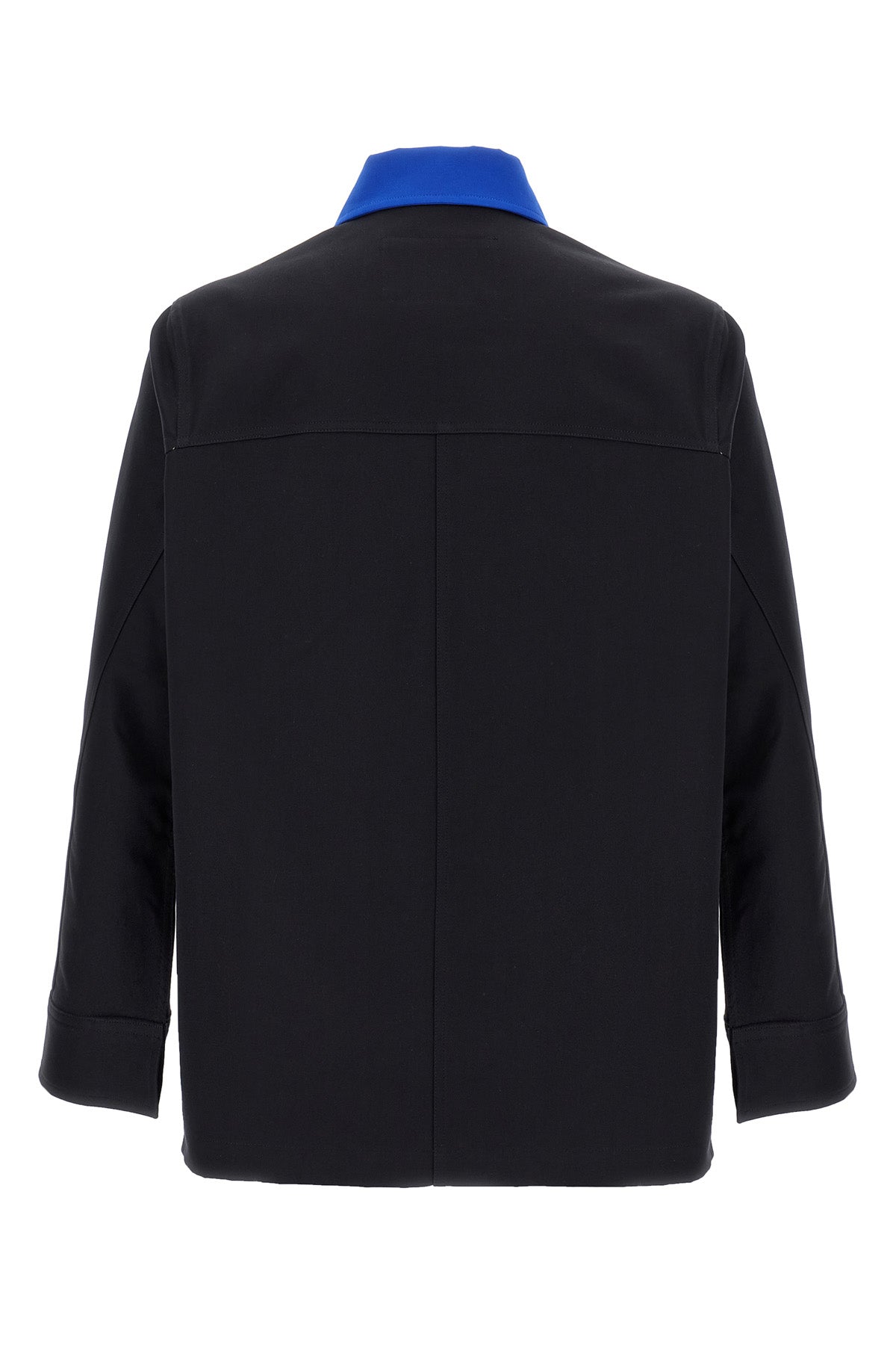 GIVENCHY Logo embroidery overshirt For Men 100% cotton
