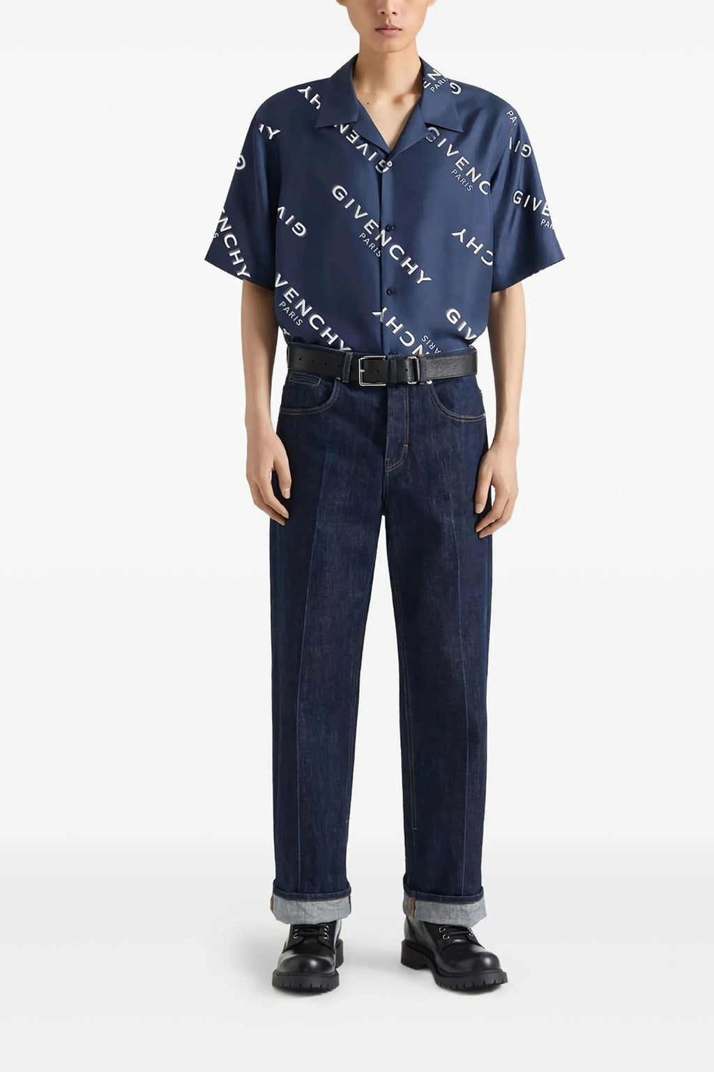 GIVENCHY 'GIVENCHY Shadow' shirt For Men 100% silk