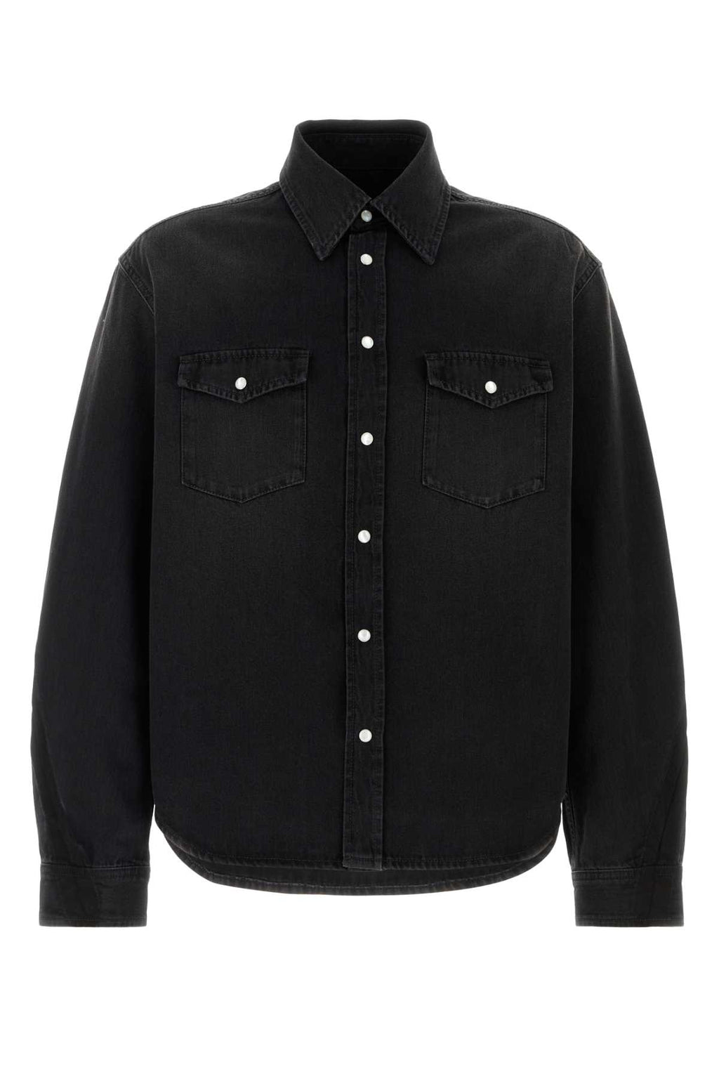 GIVENCHY DENIM CLASSIC SHIRT For Men Exterior: 100% Cotton
