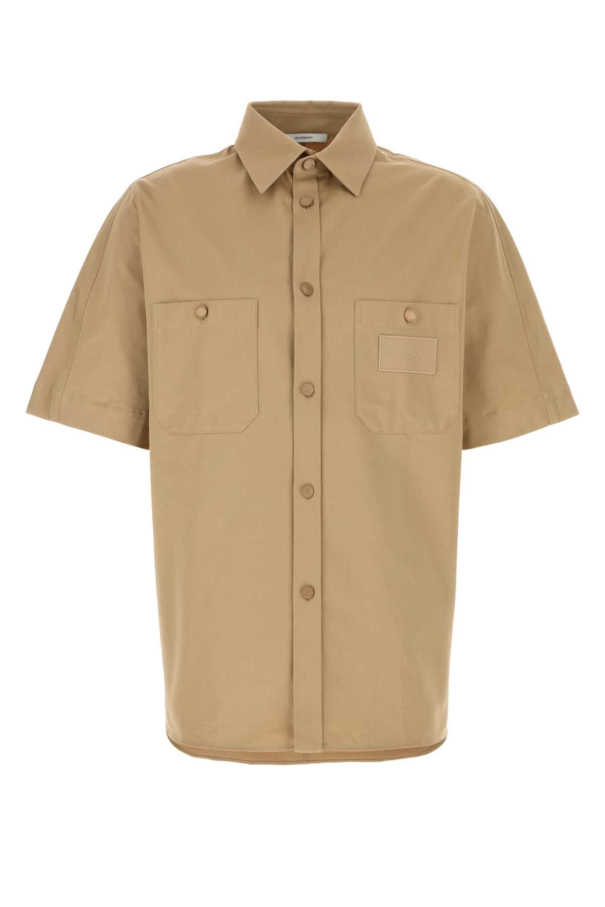 GIVENCHY SHORT SLEEVES SHIRT For Men Exterior: 100% Cotton