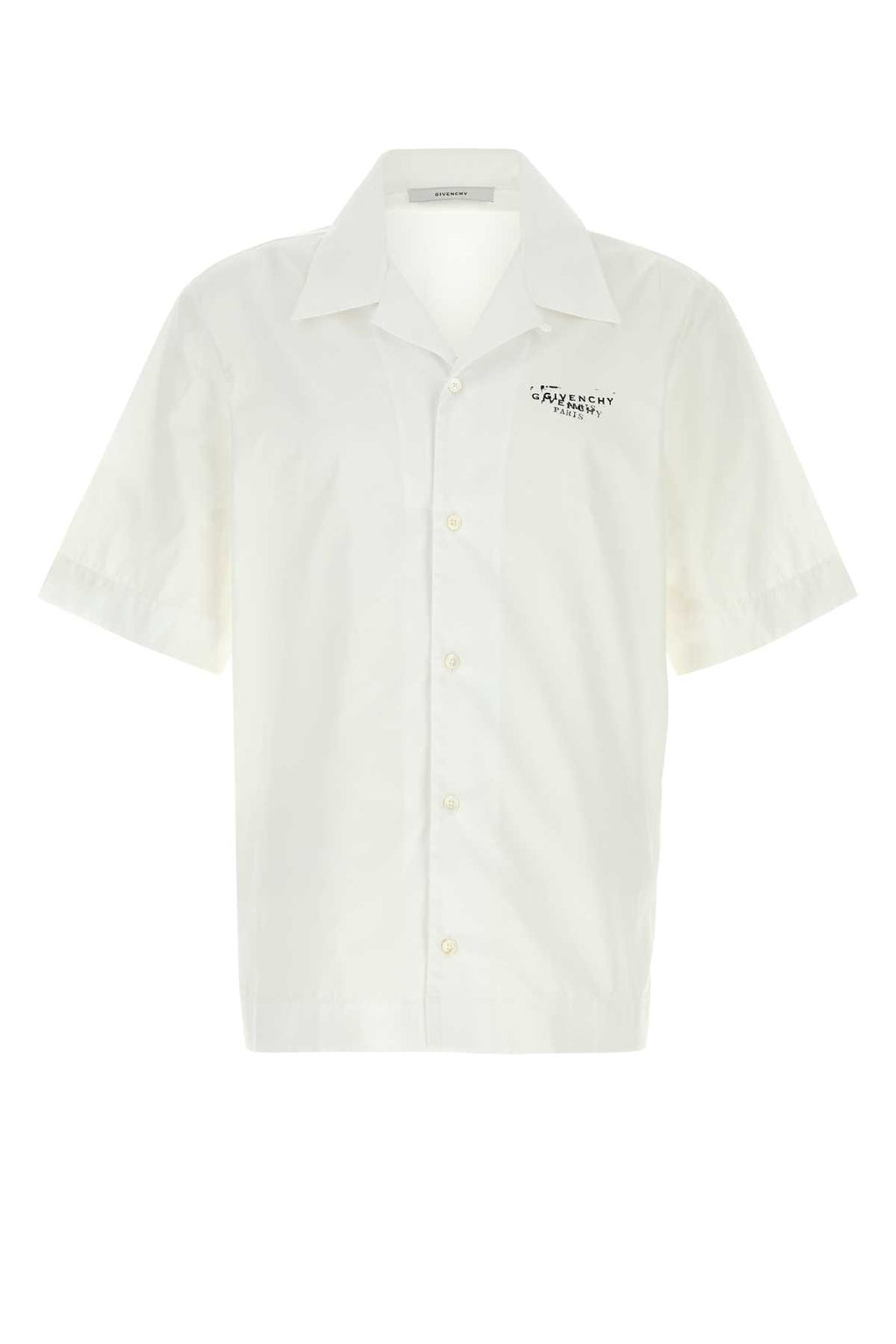 GIVENCHY BOWLING SHIRT WITHOUT YOKE FOR PRINT For Men Exterior: 100% Cotton
