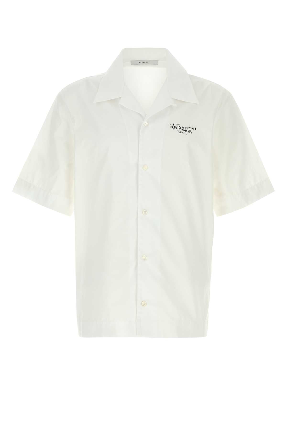 GIVENCHY BOWLING SHIRT WITHOUT YOKE FOR PRINT For Men Exterior: 100% Cotton