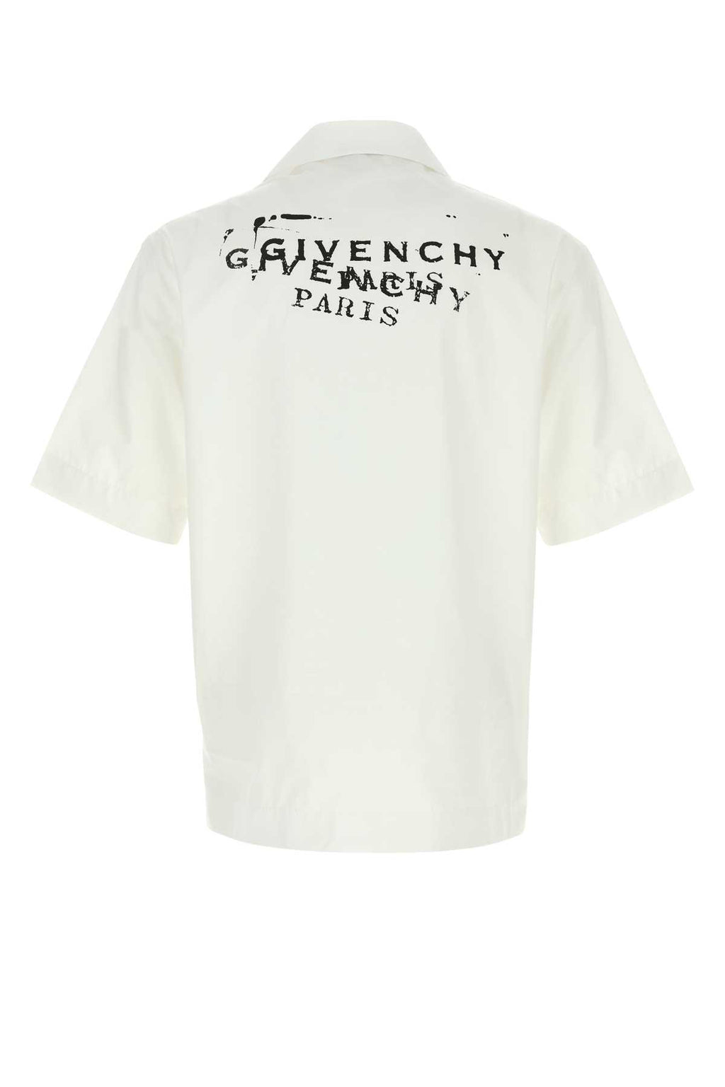 GIVENCHY BOWLING SHIRT WITHOUT YOKE FOR PRINT For Men Exterior: 100% Cotton