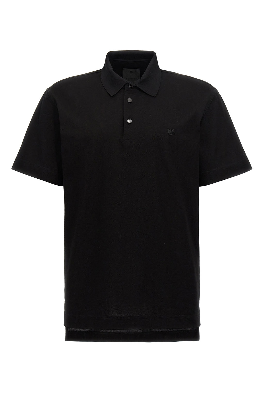 GIVENCHY Logo embroidery polo shirt For Men 100% cotton