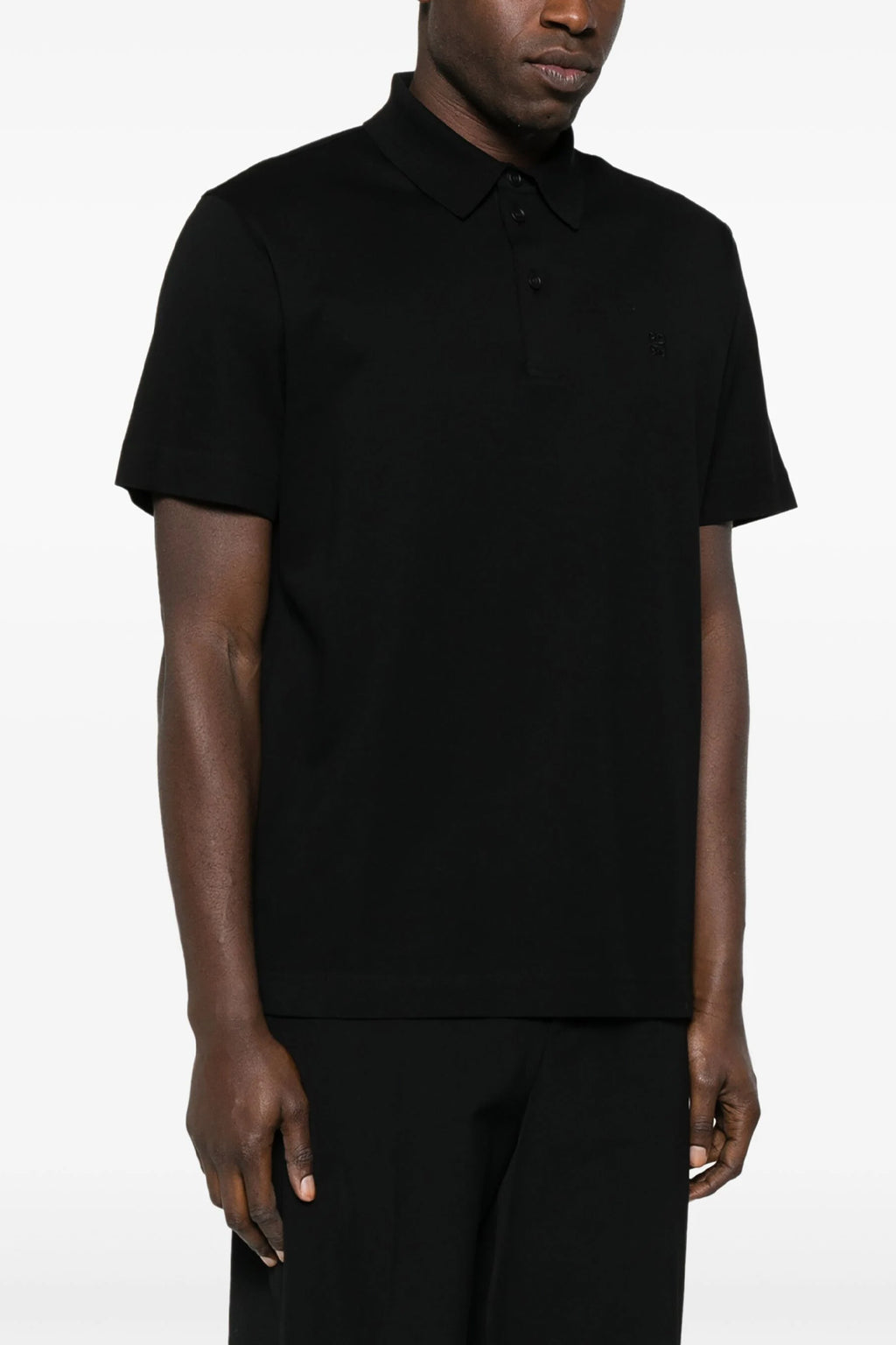 GIVENCHY Logo embroidery polo shirt For Men 100% cotton