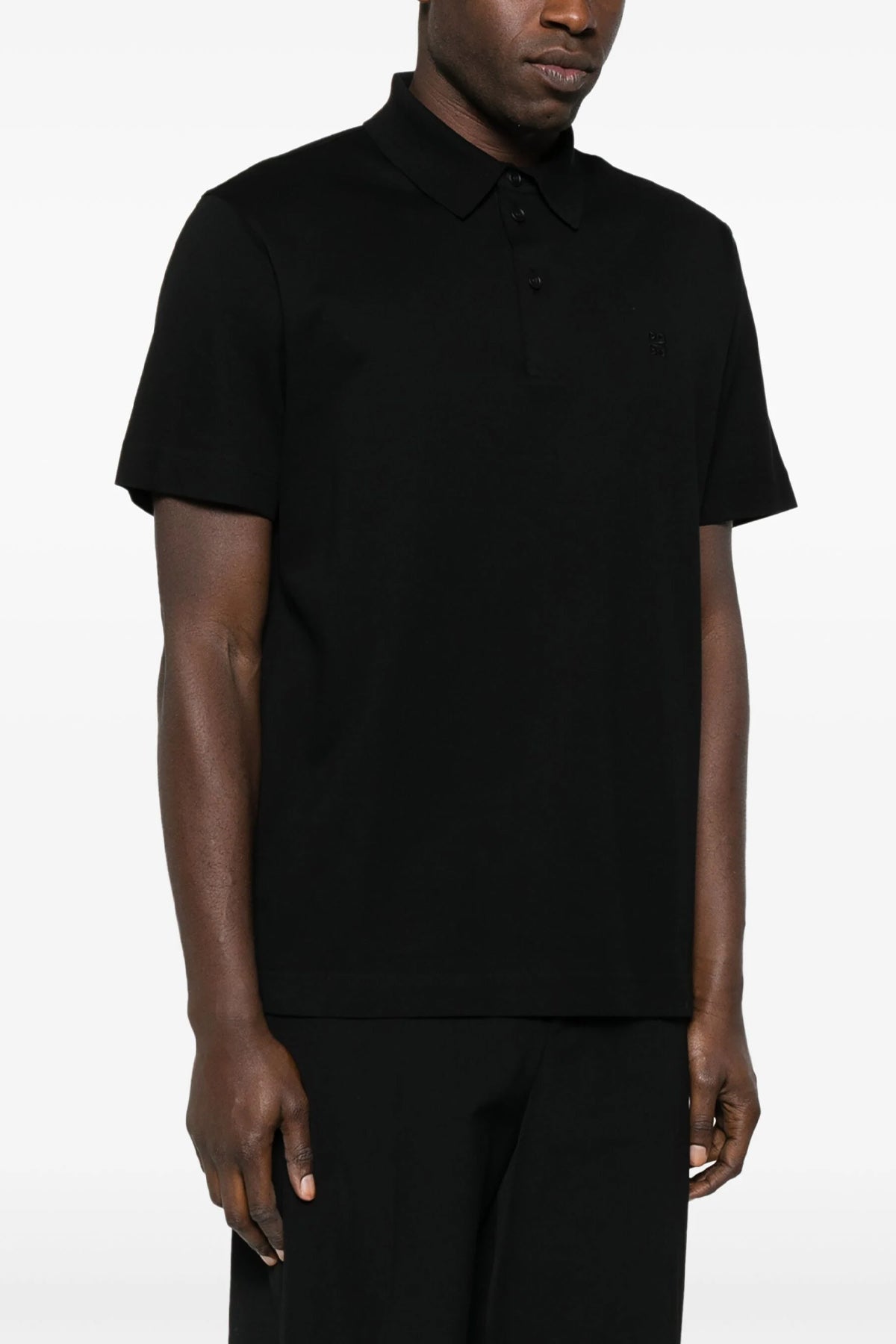 GIVENCHY Logo embroidery polo shirt For Men 100% cotton