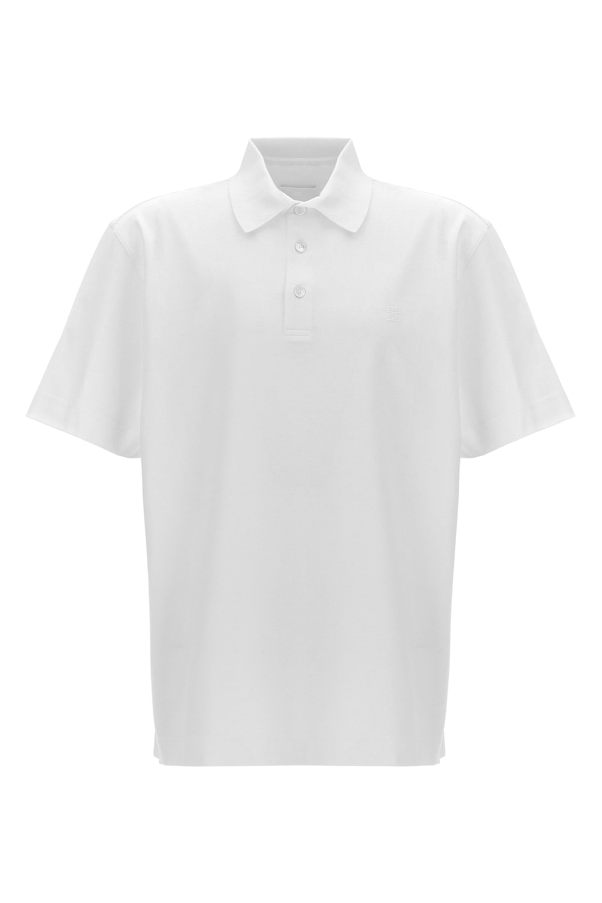 GIVENCHY Logo embroidery polo shirt For Men 100% cotton