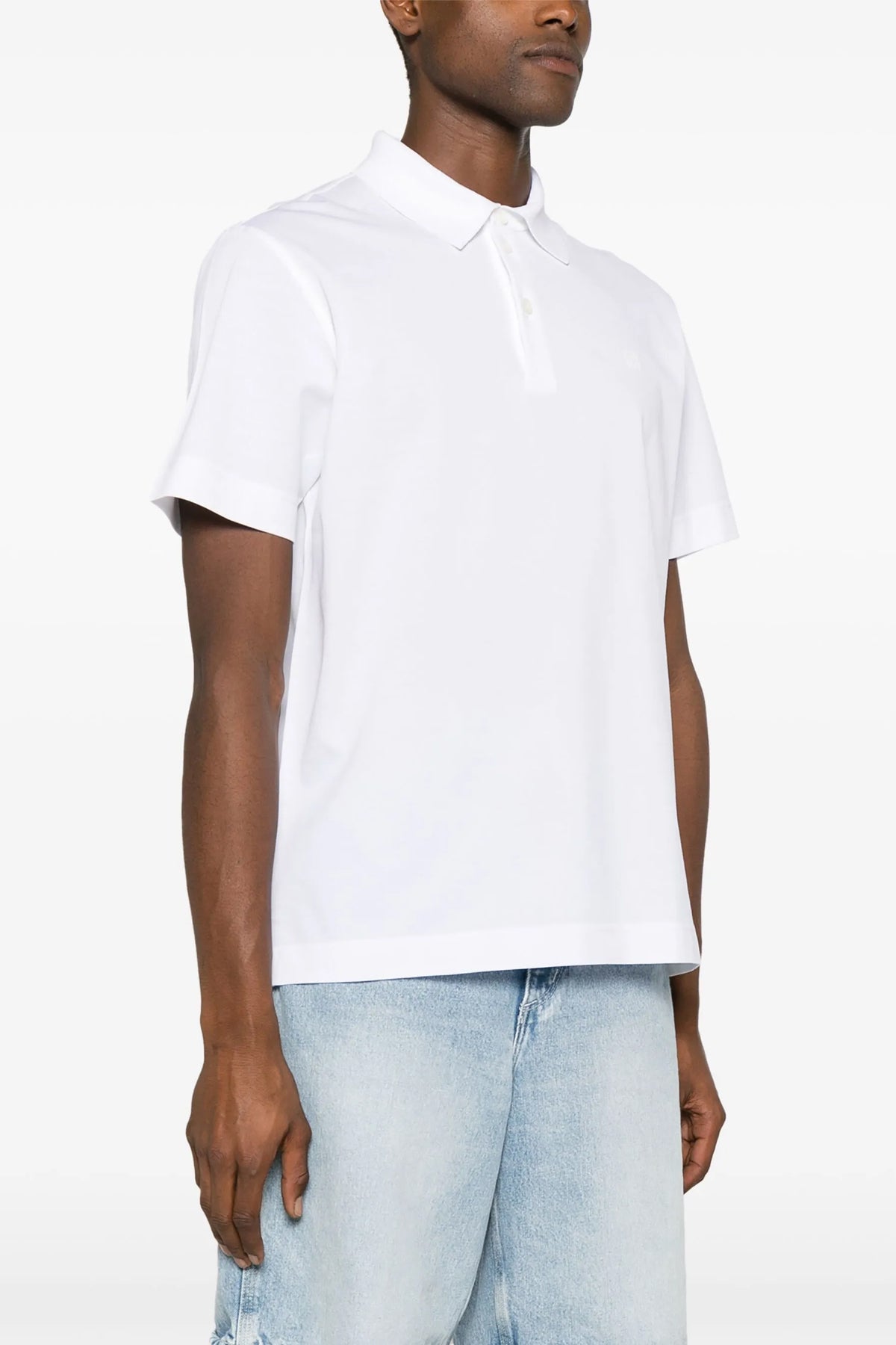 GIVENCHY Logo embroidery polo shirt For Men 100% cotton