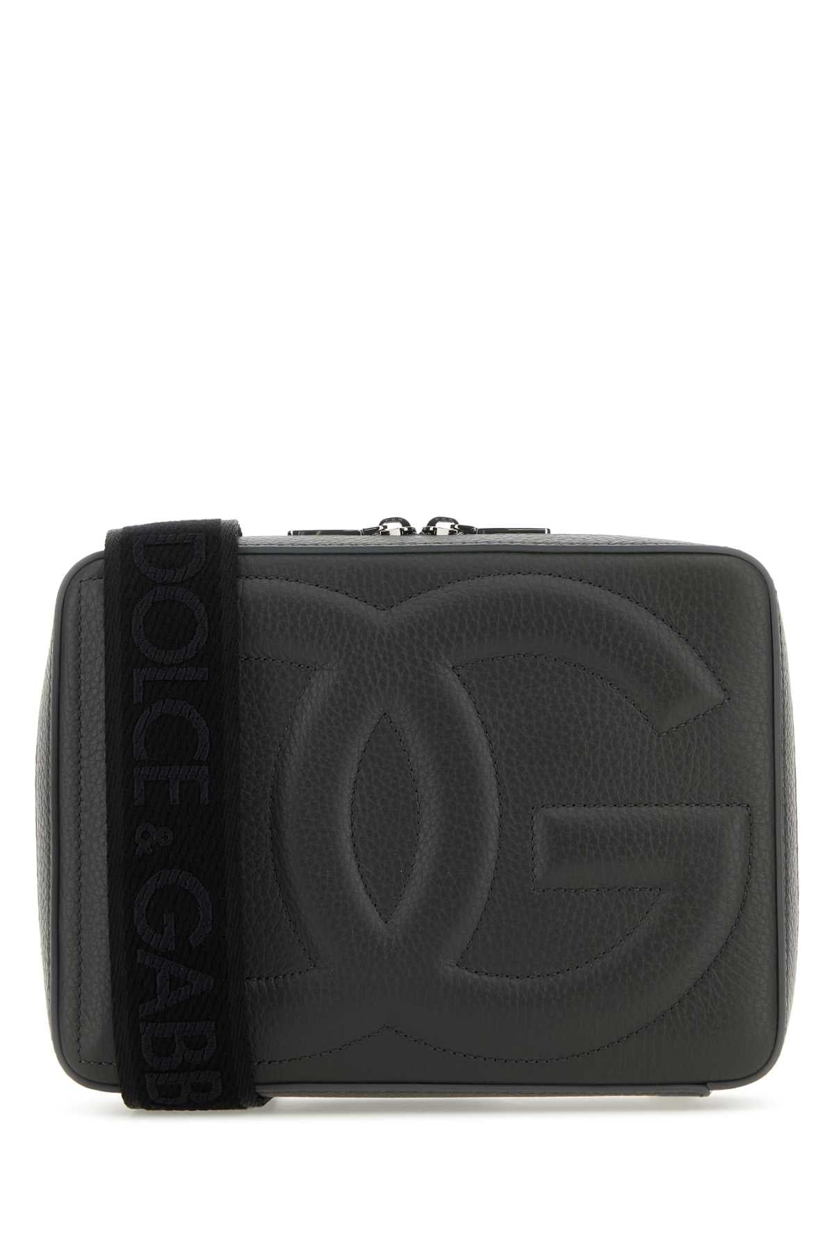 DOLCE & GABBANA BORSASPALLA-TRACOLLA CERVO ANT For Men Exterior: 100% Deer Lining: 100% Cotton Finishing: Palladium