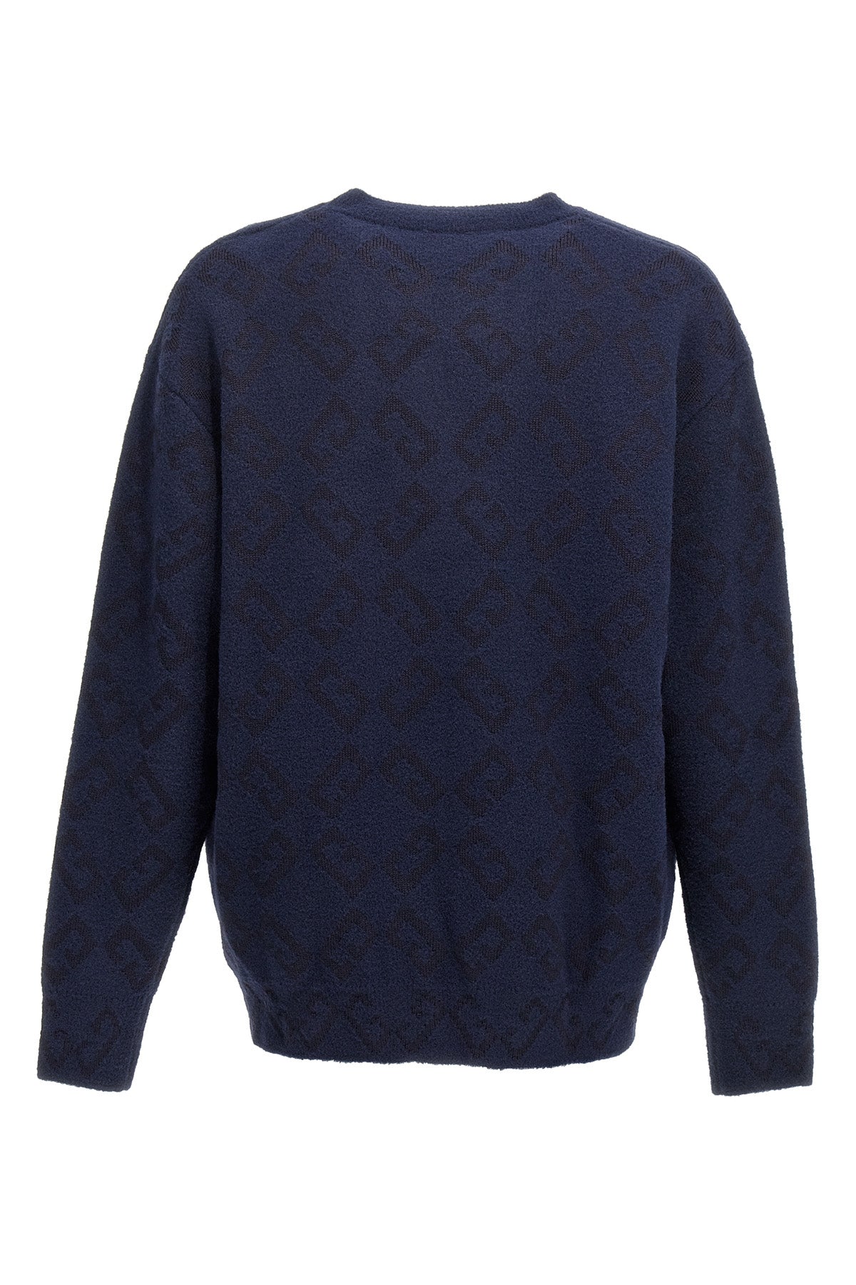GIVENCHY Logo embroidery sweater For Men 60% wool, 40% polyamide
