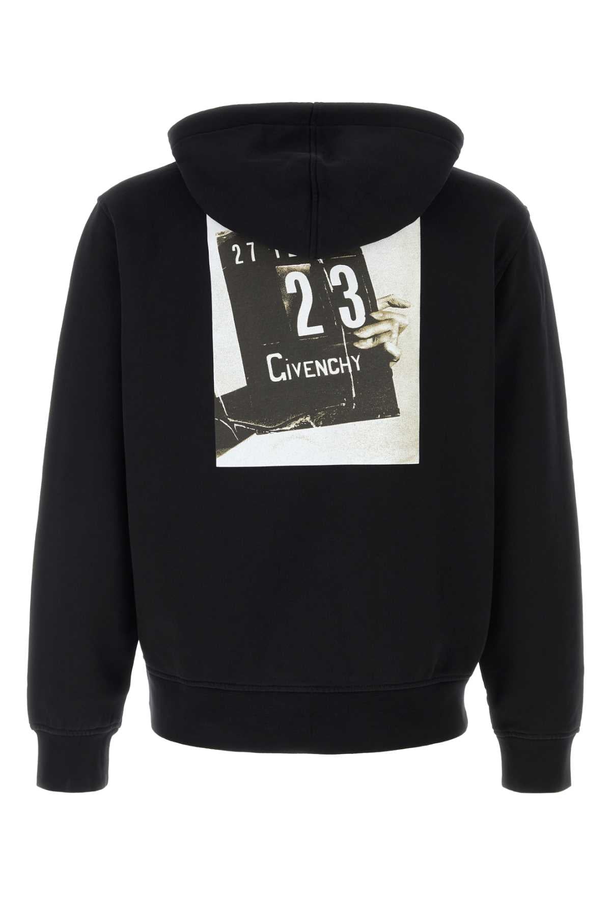 GIVENCHY COUTURE SEAM REGULAR FIT HOODIE
