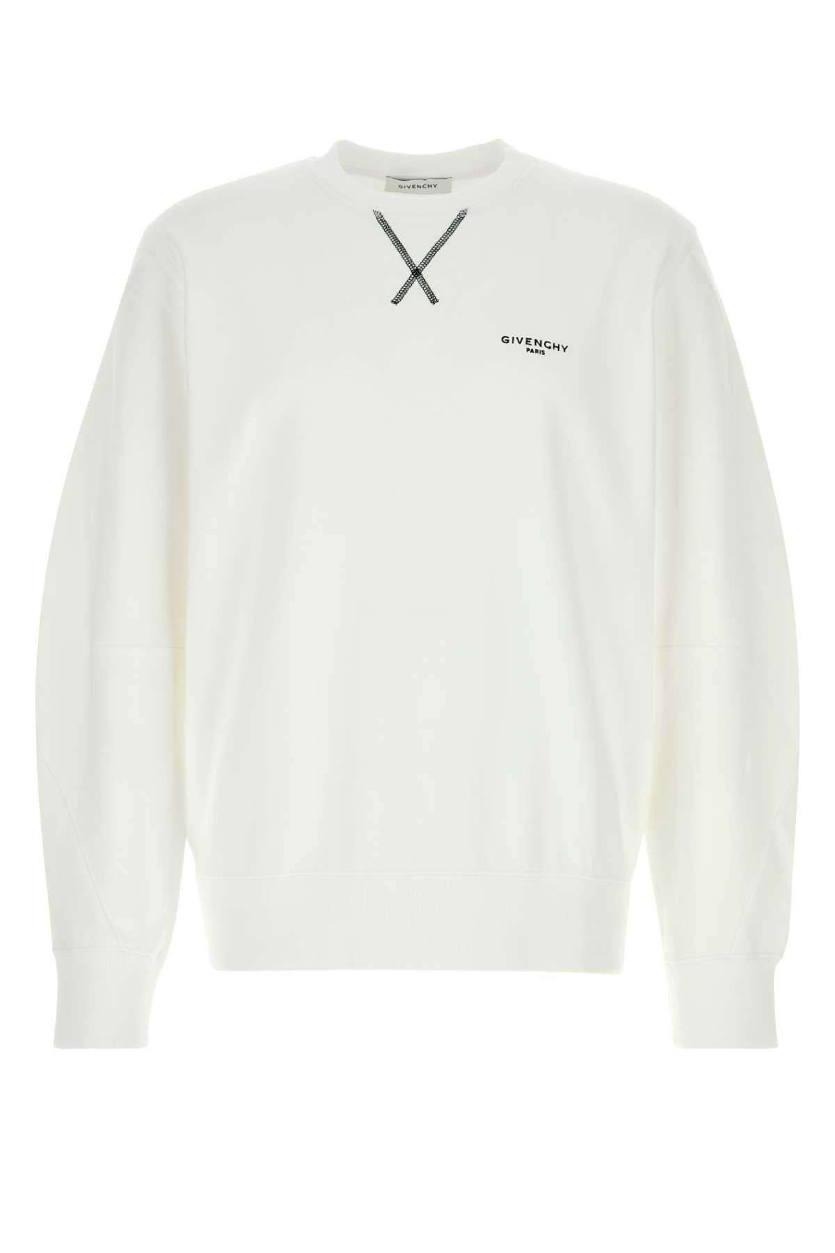 GIVENCHY COUTURE SEAM CREW NECK SWEATSHIRT For Men Exterior: 100% Cotton