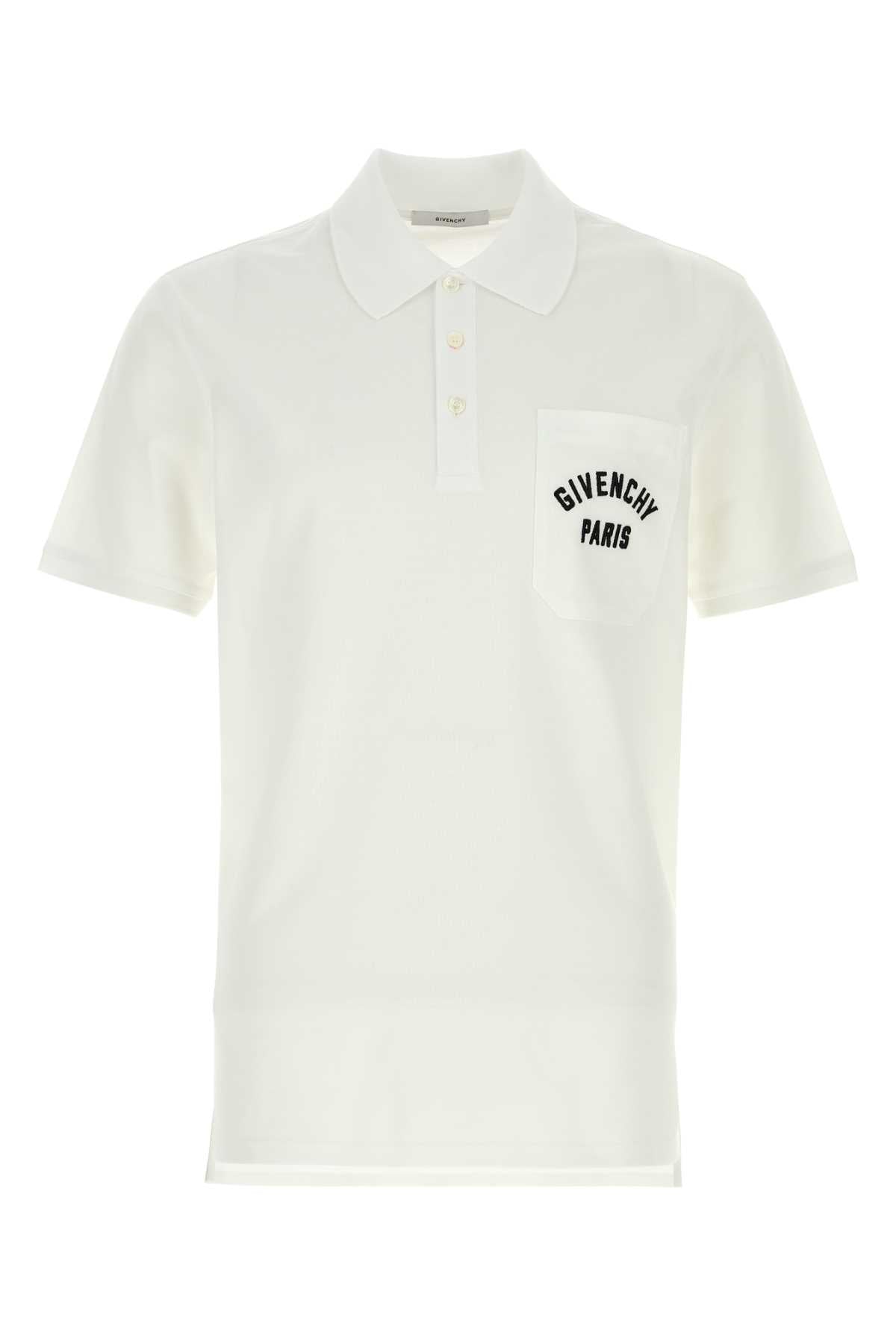 GIVENCHY FRONT POCKET POLO For Men Exterior: 100% Cotton