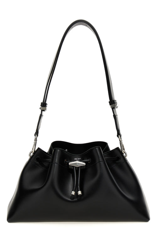 JIMMY CHOO 'Cinch M' shoulder bag For Women 88% calf leather 12% brass