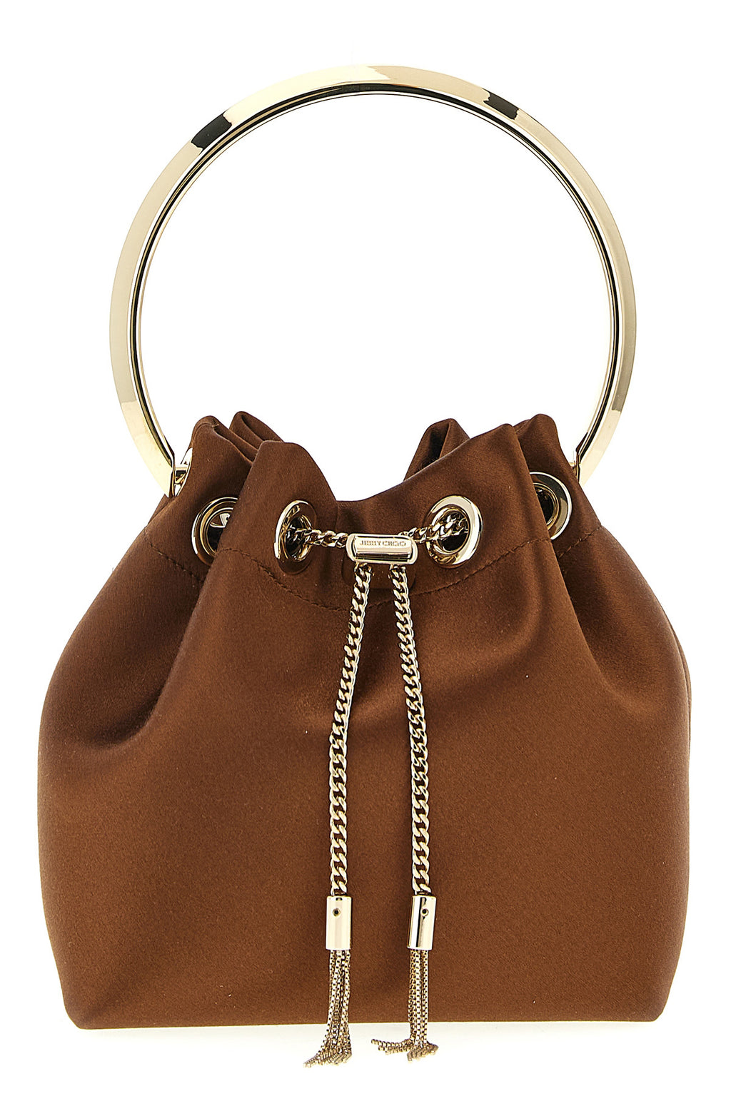 JIMMY CHOO 'Bon Bon' handbag For Women 80% fabric, 20% brass