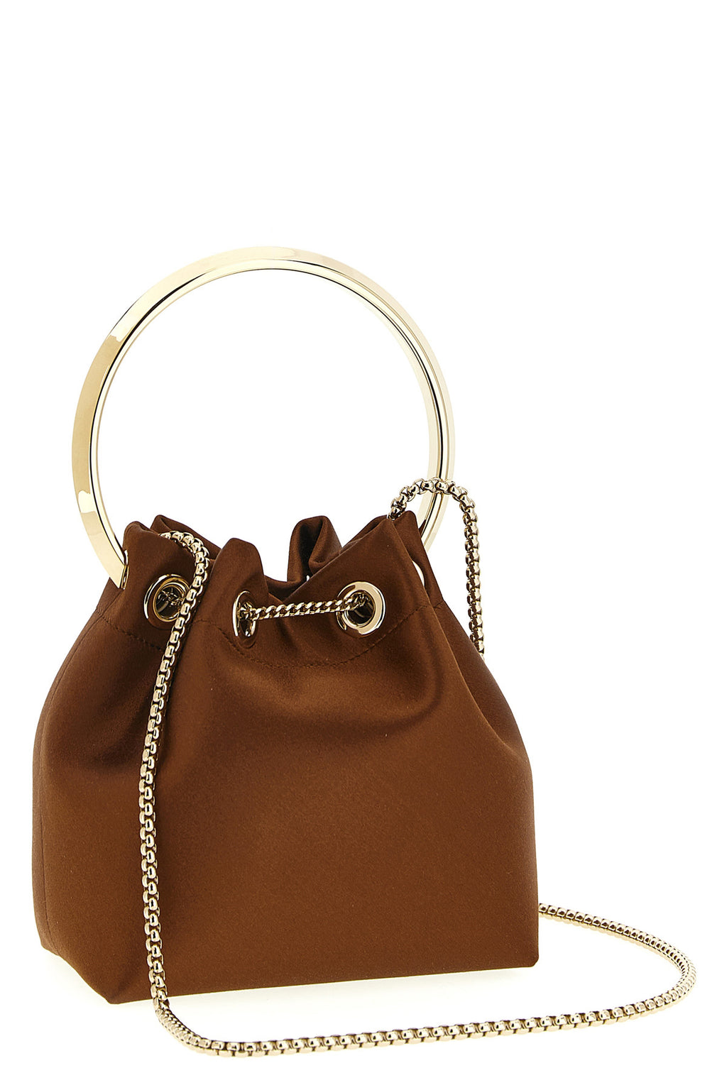 JIMMY CHOO 'Bon Bon' handbag For Women 80% fabric, 20% brass
