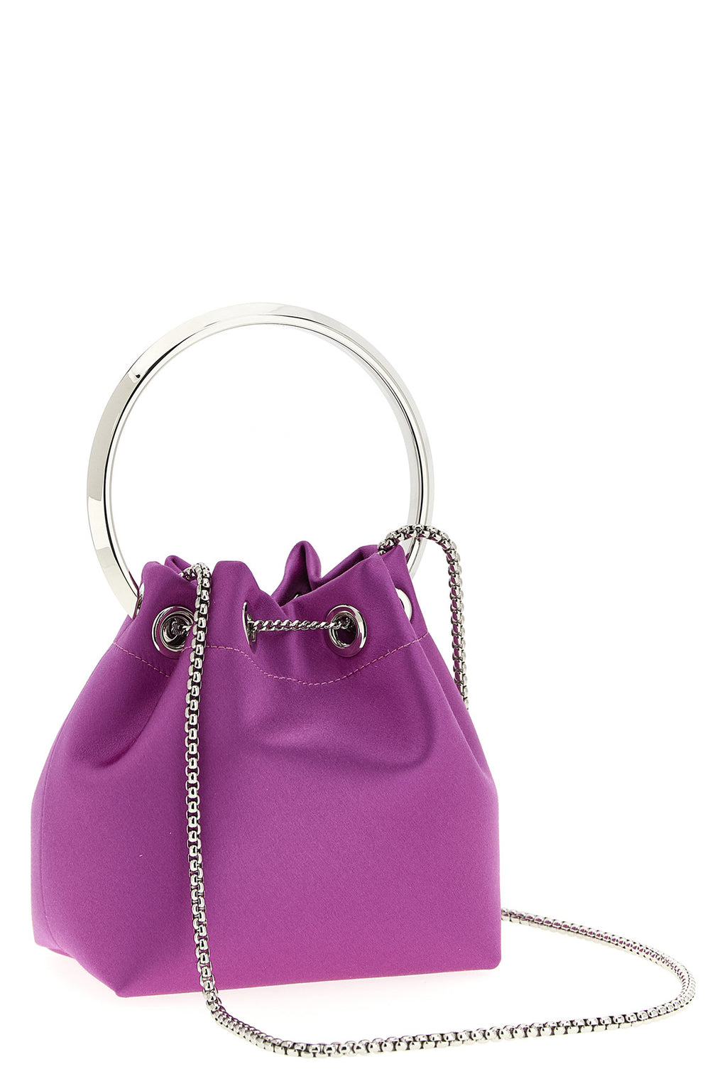 JIMMY CHOO 'Bon Bon' handbag For Women 80% fabric, 20% brass