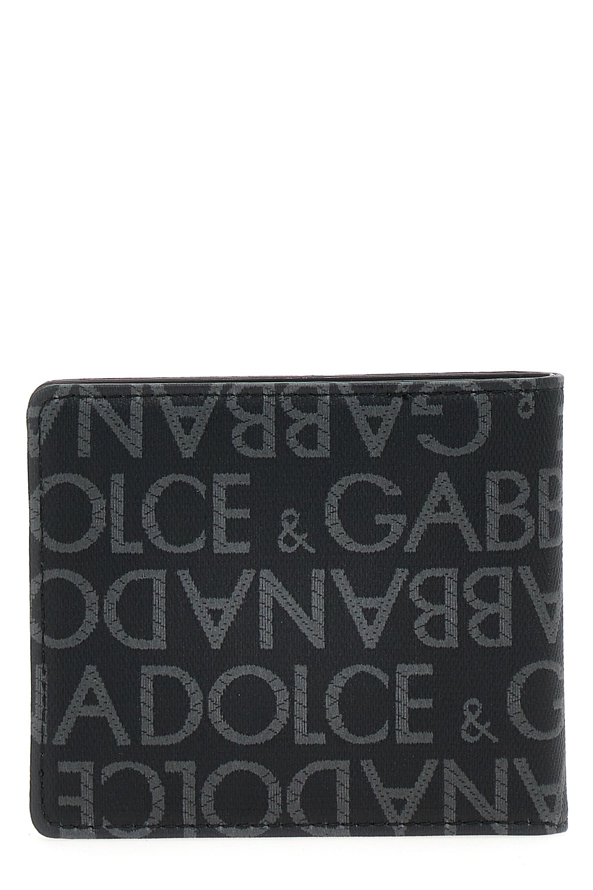 DOLCE & GABBANA Jacquard logo wallet For Men null