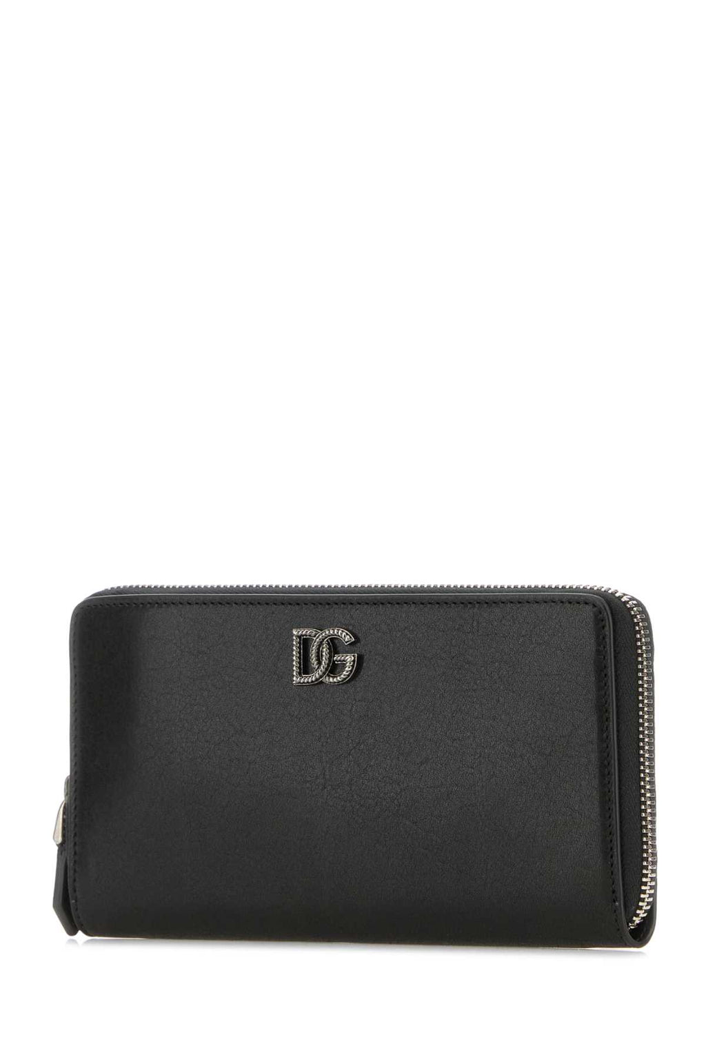 DOLCE & GABBANA SLG For Men Exterior: 100% Calf Finishing: Ruthenium