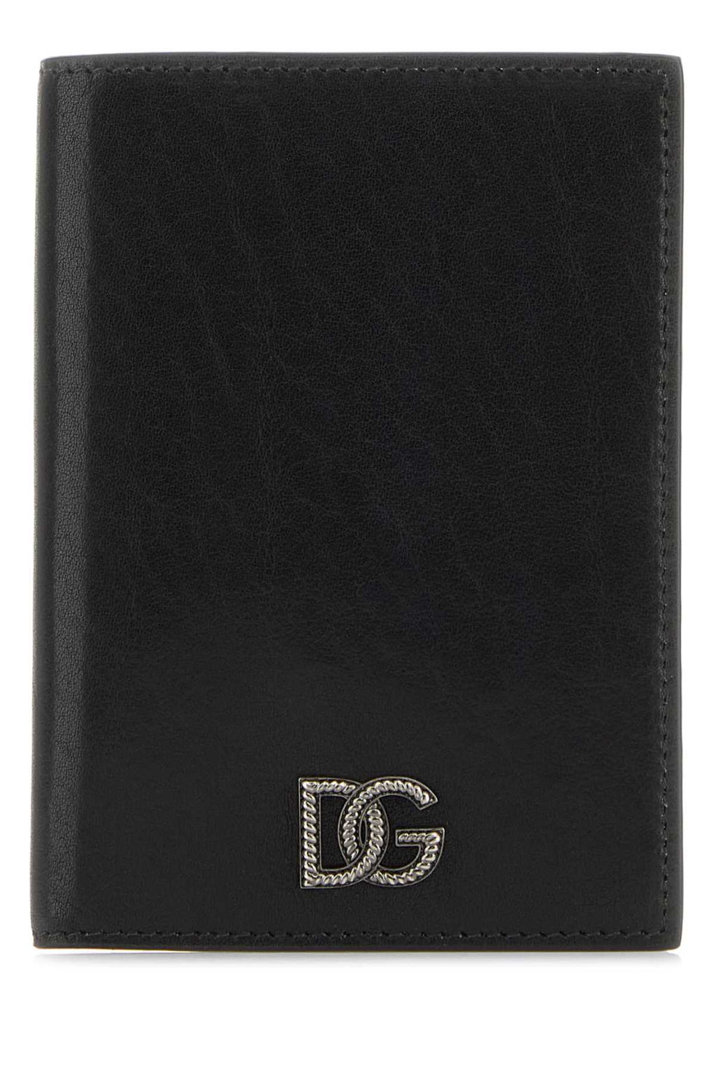 DOLCE & GABBANA SLG For Men Exterior: 100% Calf Finishing: Ruthenium