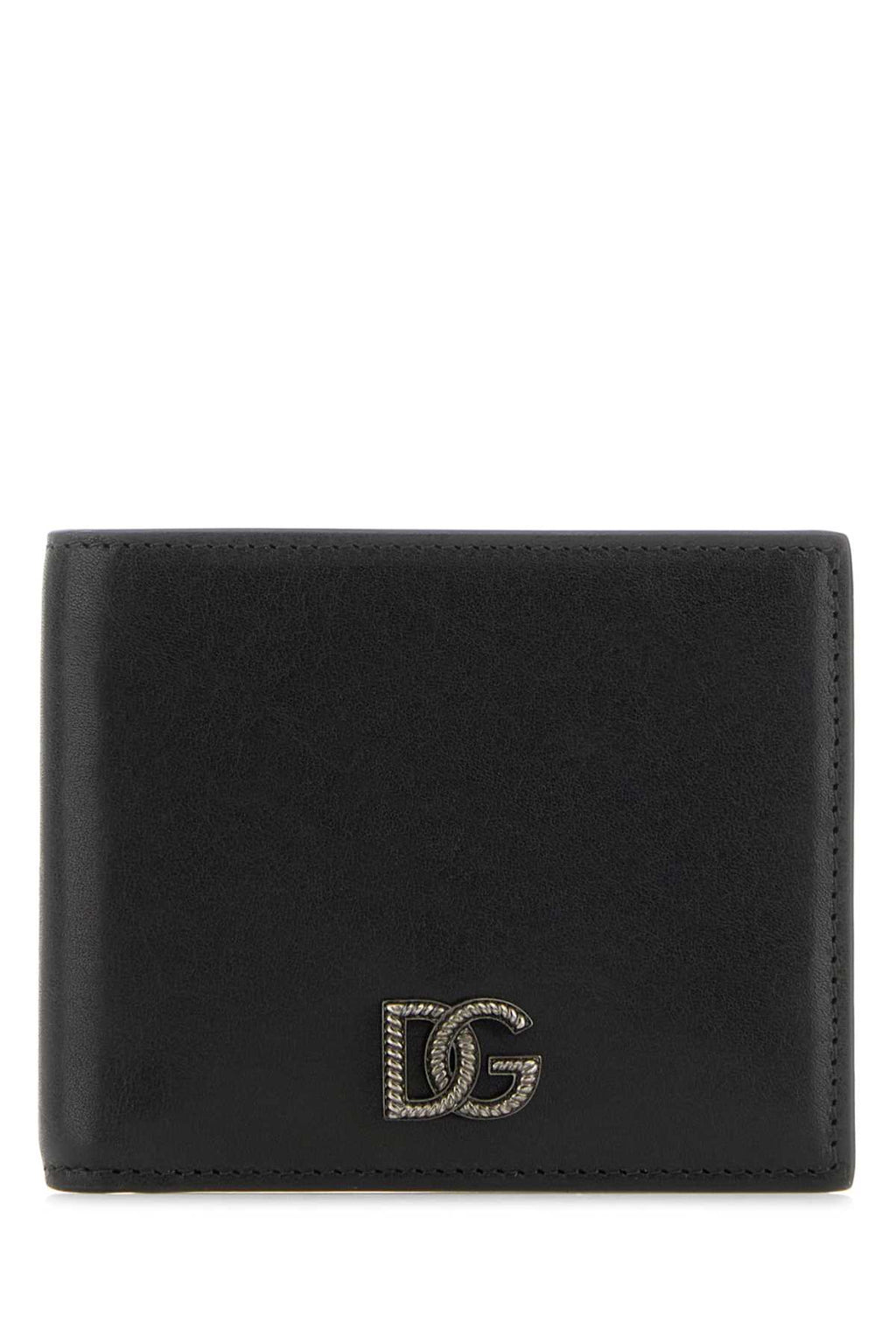 DOLCE & GABBANA SLG For Men Exterior: 100% Calf Finishing: Ruthenium