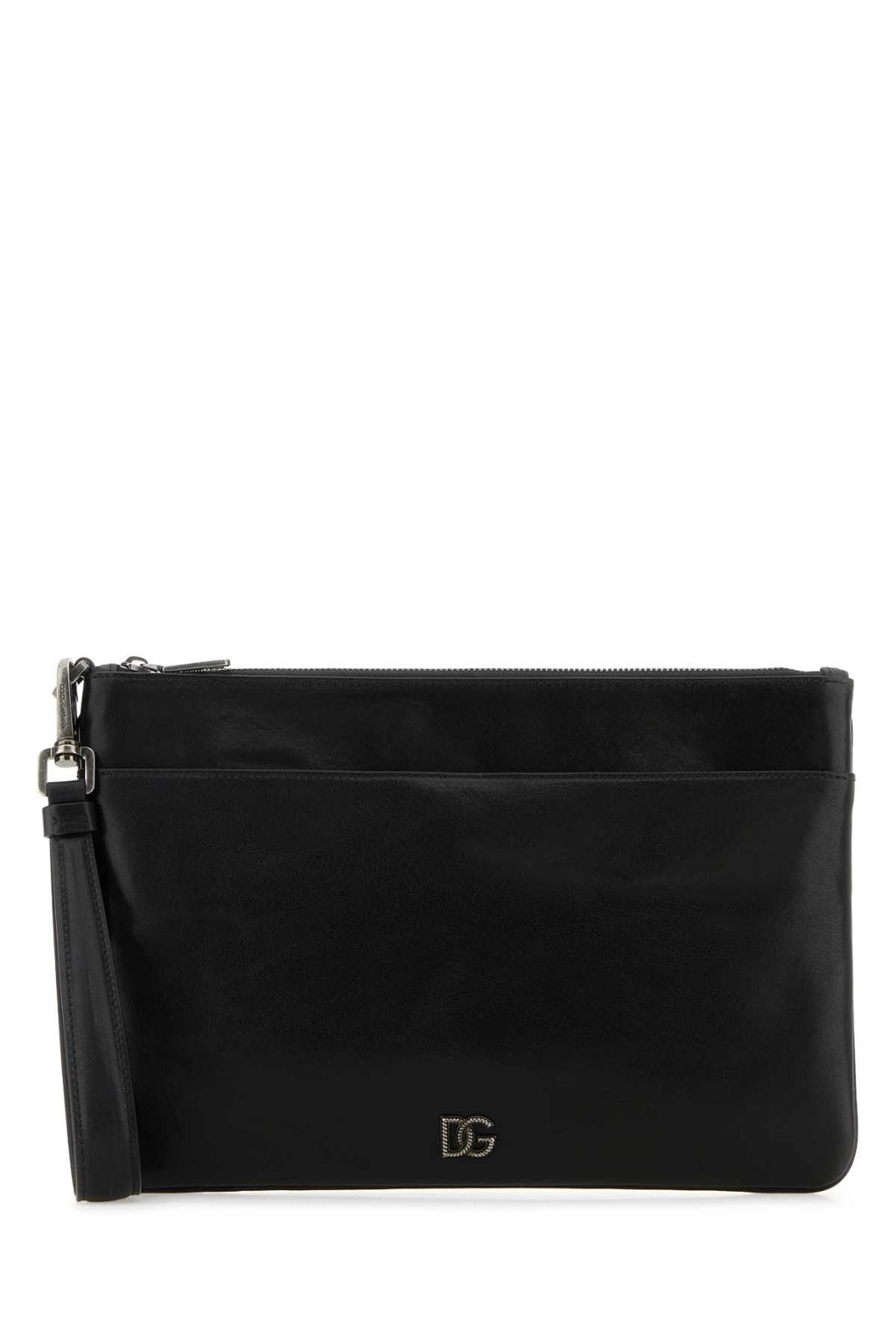 DOLCE & GABBANA SLG For Men Exterior: 100% Calf Lining: 100% Cotton Finishing: Gunmetal