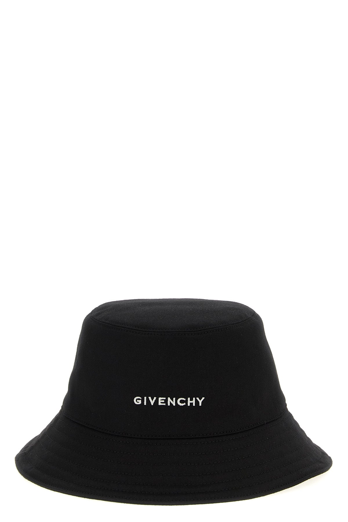 GIVENCHY Logo embroidery bucket hat For Men 90% cotton, 10% acrylic