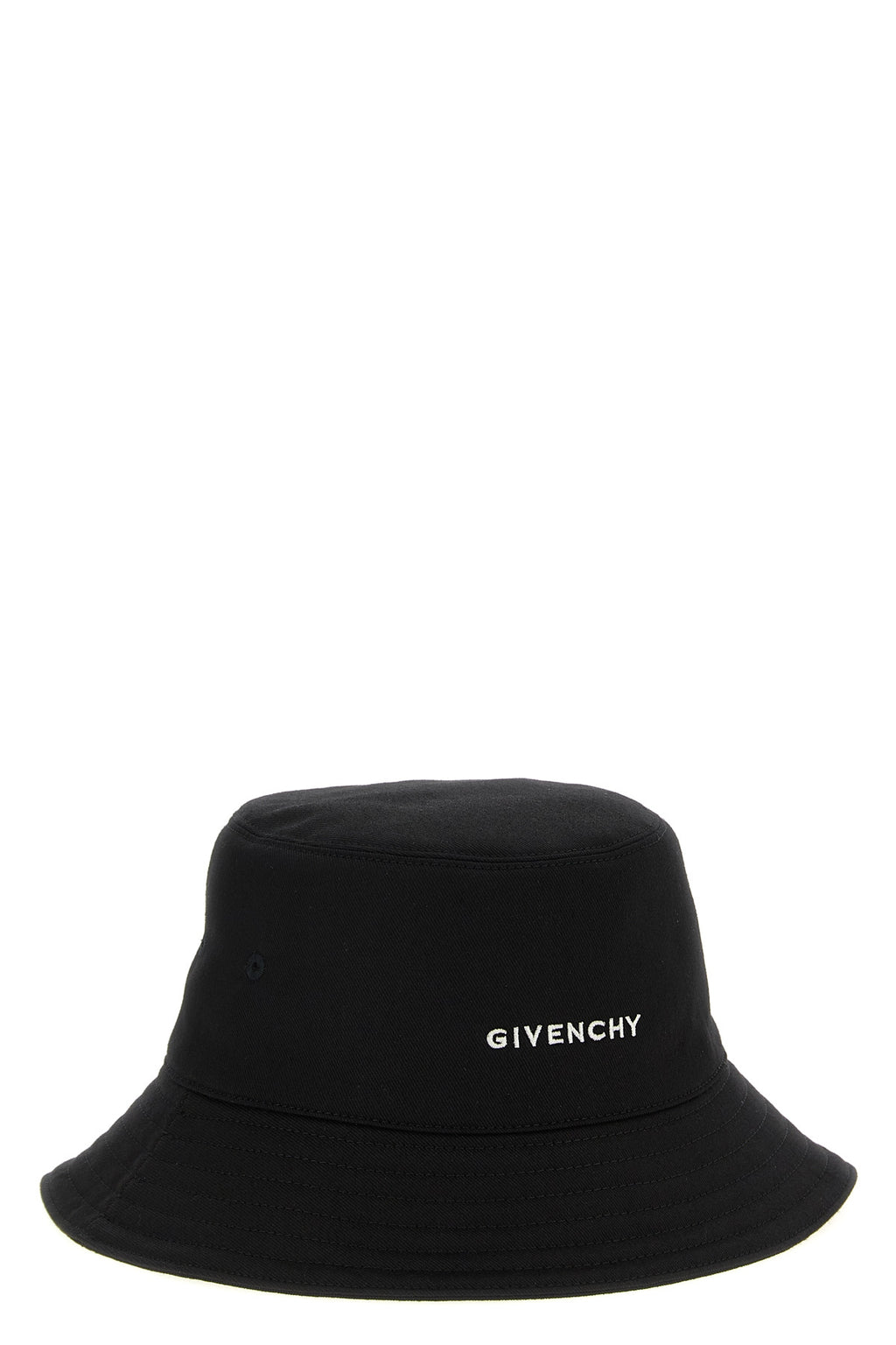 GIVENCHY Logo embroidery bucket hat For Men 90% cotton, 10% acrylic