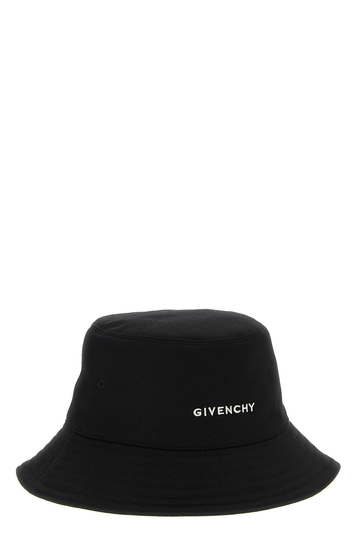 GIVENCHY Logo embroidery bucket hat For Men 90% cotton, 10% acrylic