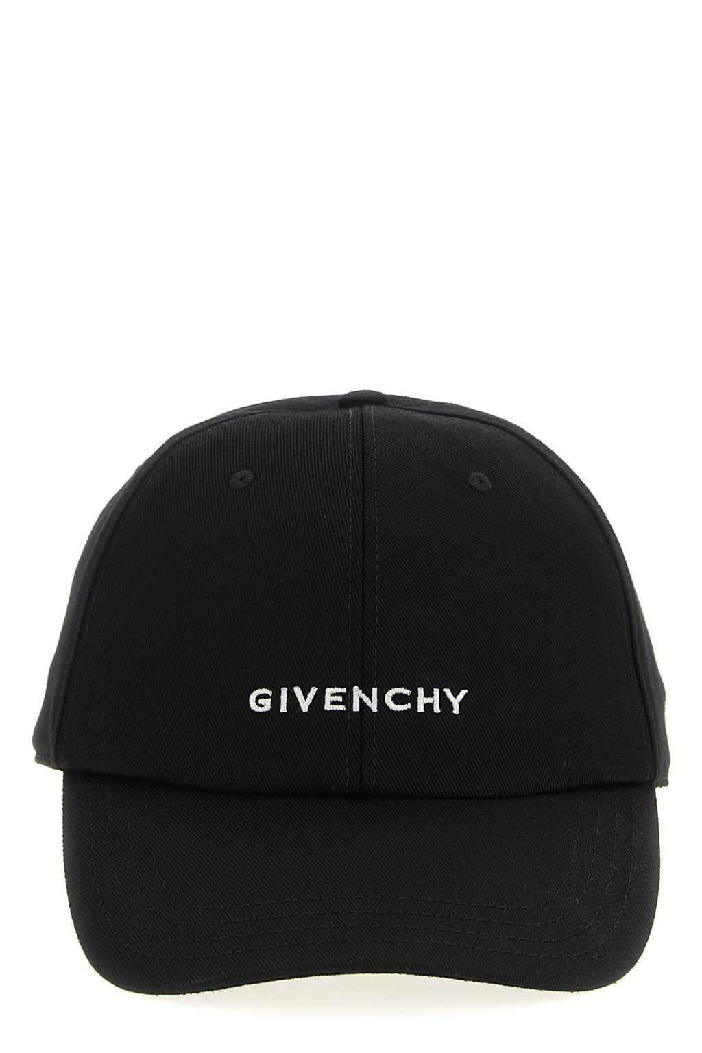 GIVENCHY Logo embroidery cap For Men 90% cotton, 10% acrylic