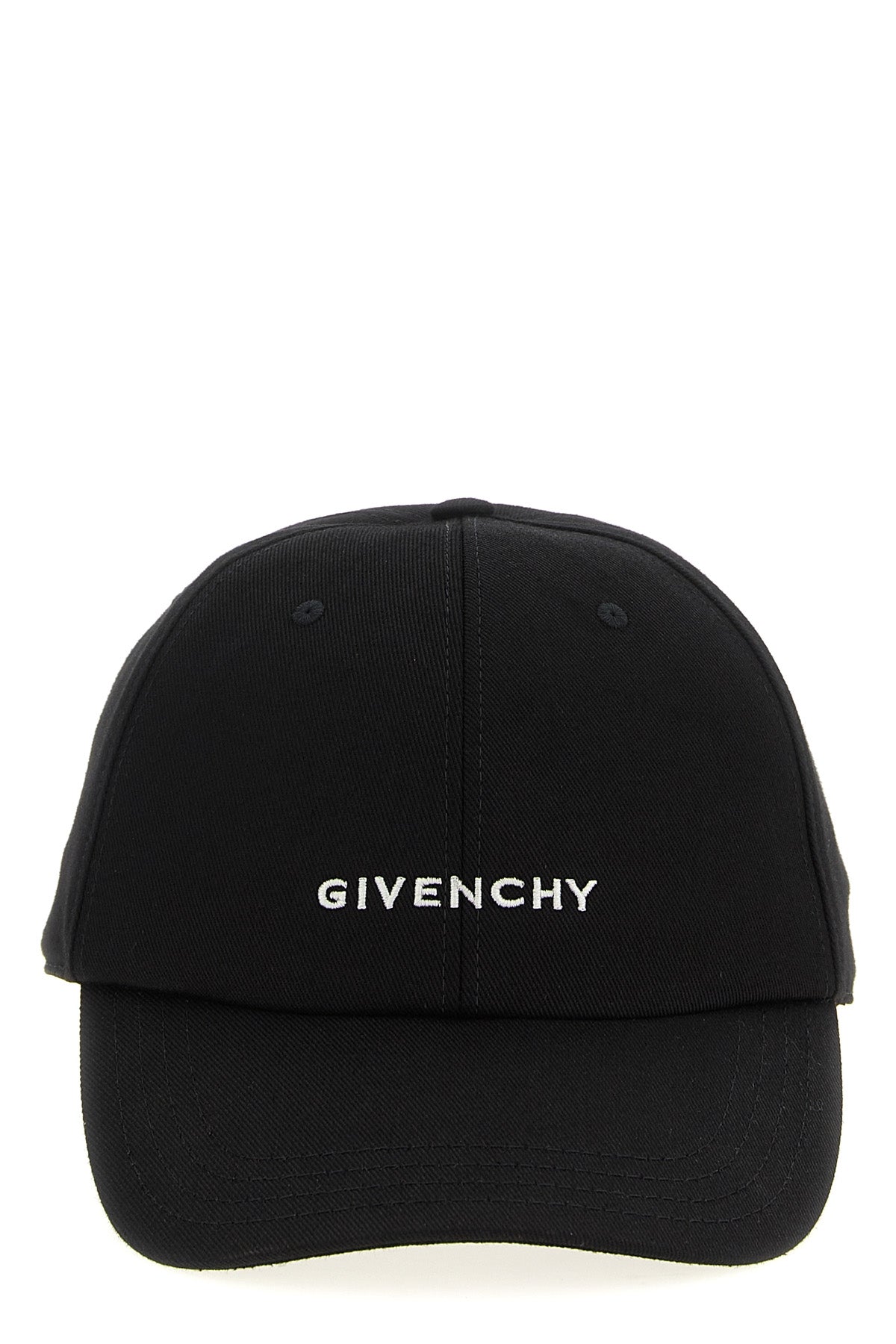 GIVENCHY Logo embroidery cap For Men 90% cotton, 10% acrylic